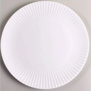 Lenox Scalloped Edge White Bone China Dinner Plate 10.5”